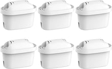 Waterdrop Water Filter Cartridges, Replacement for Brita® Maxtra+® Plus, Maxtra Pro® All-in-1, Compatible with Brita® Marella® Jug and Kettle, Reduce PFAS, PFOA/PFOS, TÜV SÜD, NSF Certified (6)
