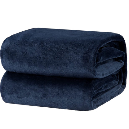 Bedsure Fleece Blanket for Bed - Soft Cosy Fluffy Throw Blankets, Warm Large Throws for Audlts, Teal, 220x240 cm