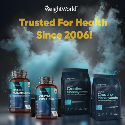 Creatine Gummies for Men & Women - 90 Chewable Creatine Monohydrate Gummies (1 Month Supply) - Natural Lemon Flavoured - Pre Workout Gym Supplement