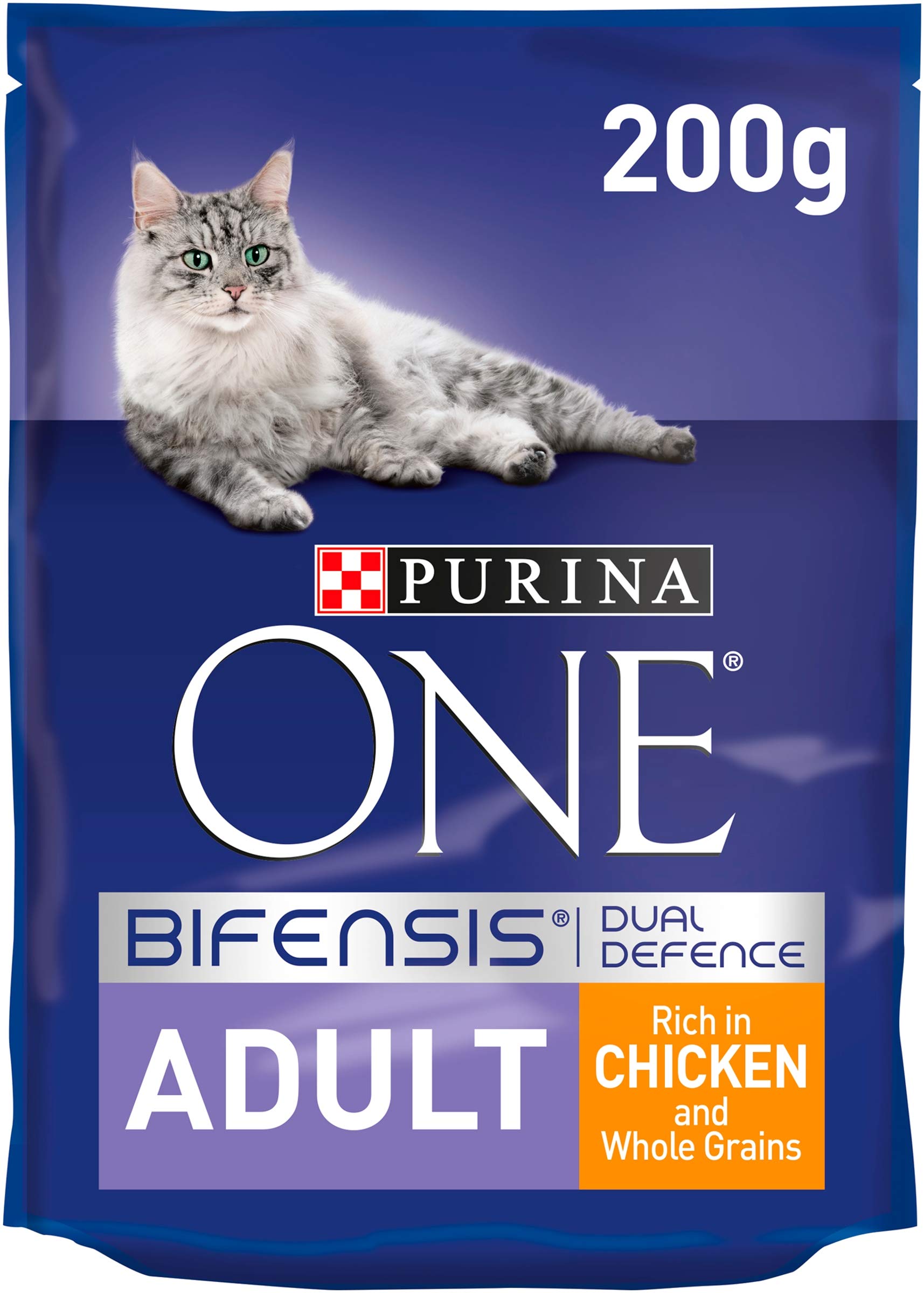 Purina ONE Adult Dry Cat Food Rich in Chicken 6kg, Packaging may vary