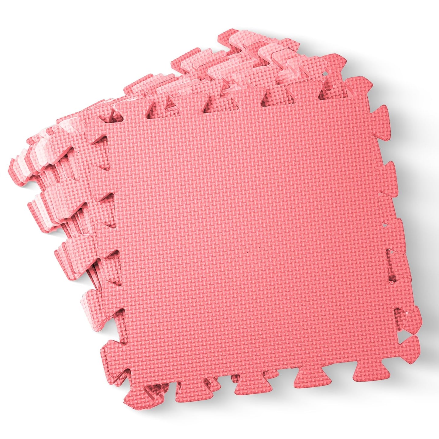 Foam Baby Play Mat (29x29cm) – Thick & Soft EVA Foam Interlocking Floor Tile Matting for Children – Large Multi Colour, Safe & Comfortable 7mm Thick Play Flooring (9pc)