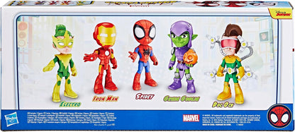 Marvel Spidey and His Amazing Friends, Friends & Foes Pack, Action Figure Set