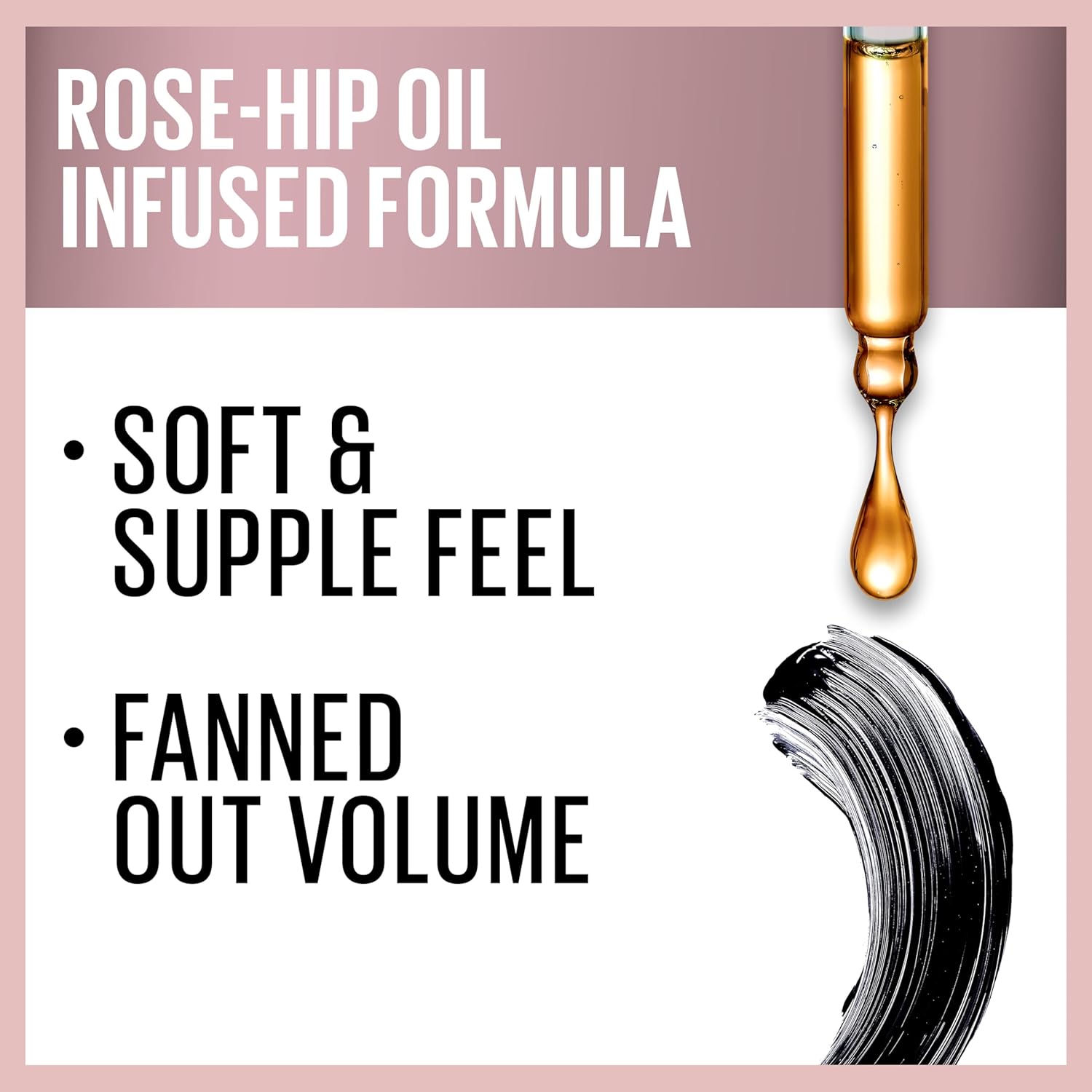 Maybelline New York, Volume Mascara, Lash Sensational, Colour: Very Black, 9.5 mL