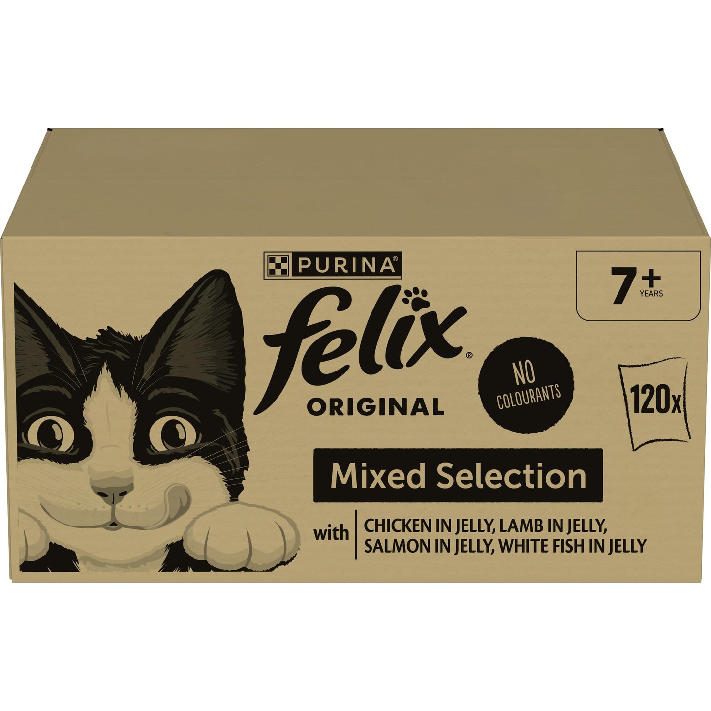FELIX Original Mixed Selection in Jelly Wet Cat Food 40x85g