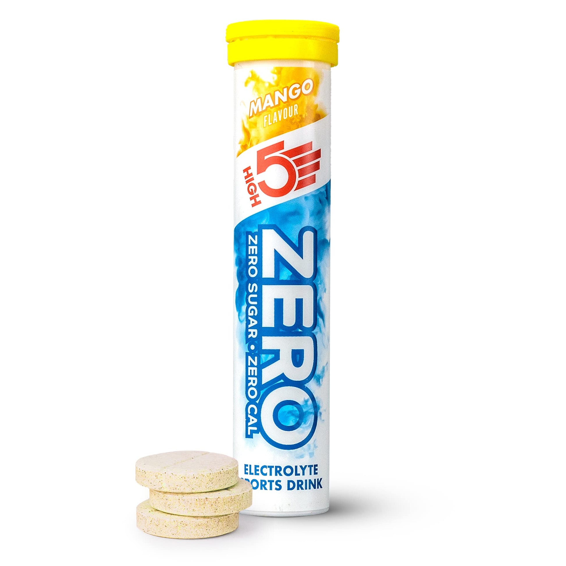 HIGH5 ZERO Electrolyte Tablet - Hydration Tablets Enhanced with Vitamin C - 0 Calories & Sugar Free - Boost Hydration, Performance & Wellness - Berry, 20 Tablets (20x, Pack of 1)