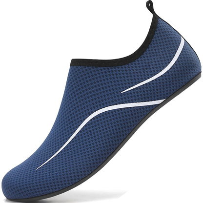sportvibe Water Shoes Beach Shoes Lightweight Barefoot Aqua Shoes Quick Dry Breathable Swim Shoes for Women Men Surfing Running Driving Pool Yoga