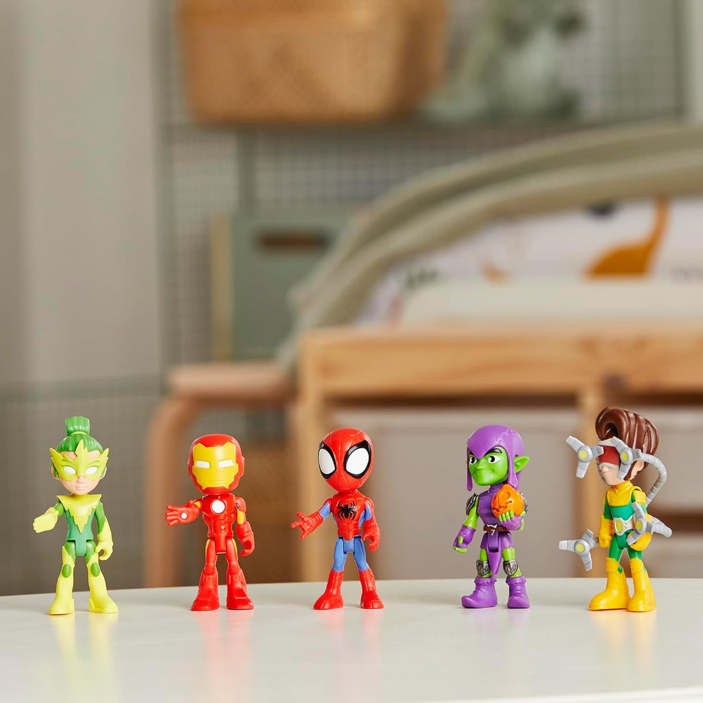 Marvel Spidey and His Amazing Friends, Friends & Foes Pack, Action Figure Set