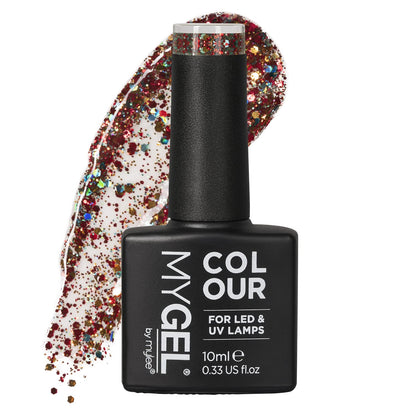 Mylee Gel Nail Polish 10ml [Vintage Rose] UV/LED Soak-Off Nail Art Manicure Pedicure for Professional, Salon & Home Use [Autumn/Winter 2022] - Long Lasting & Easy to Apply