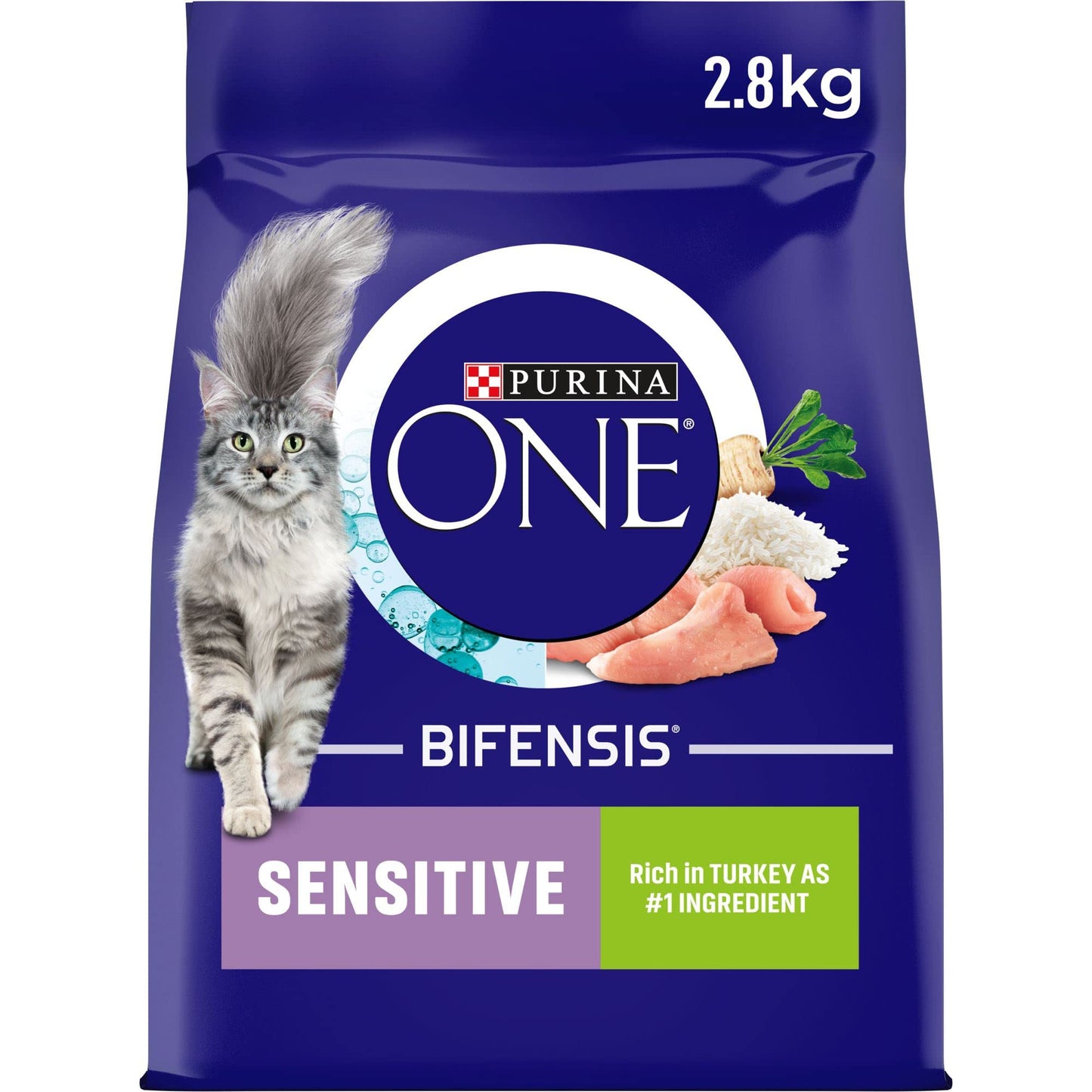Purina ONE Adult Dry Cat Food Rich in Chicken 6kg, Packaging may vary