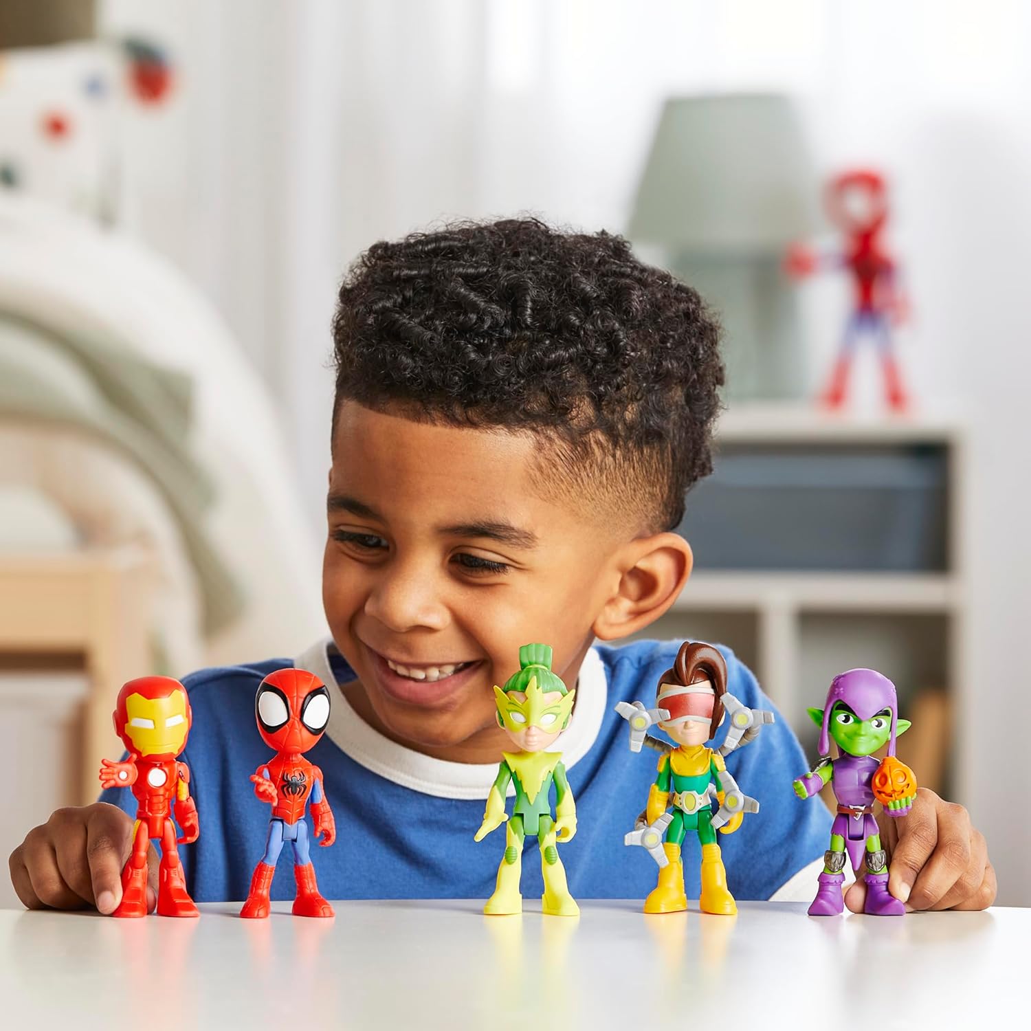 Marvel Spidey and His Amazing Friends, Friends & Foes Pack, Action Figure Set