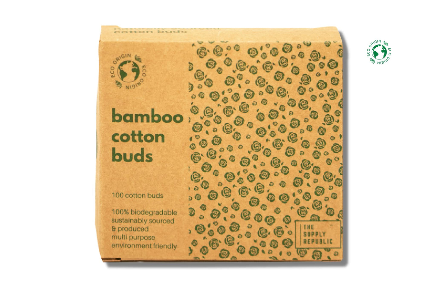 600 Bamboo Cotton Buds |100% Eco-Friendly Biodegradable | Cotton Wool Buds Q Tips | Compostable Bamboo Earbuds | Recycled Plastic Free Packaging | 6x100 Ear Buds Cotton… (600 Count)