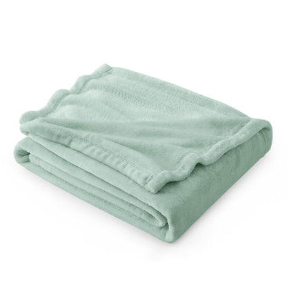 Bedsure Fleece Blanket for Bed - Soft Cosy Fluffy Throw Blankets, Warm Large Throws for Audlts, Teal, 220x240 cm