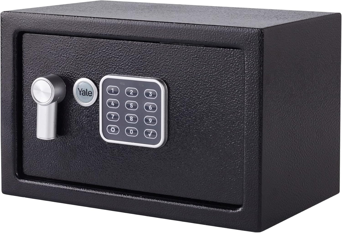 Yale Small Value Safe, Digital Keypad, LED Light Indicators, Steel Locking Bolts, Emergency Override Key, YSV/200/DB2