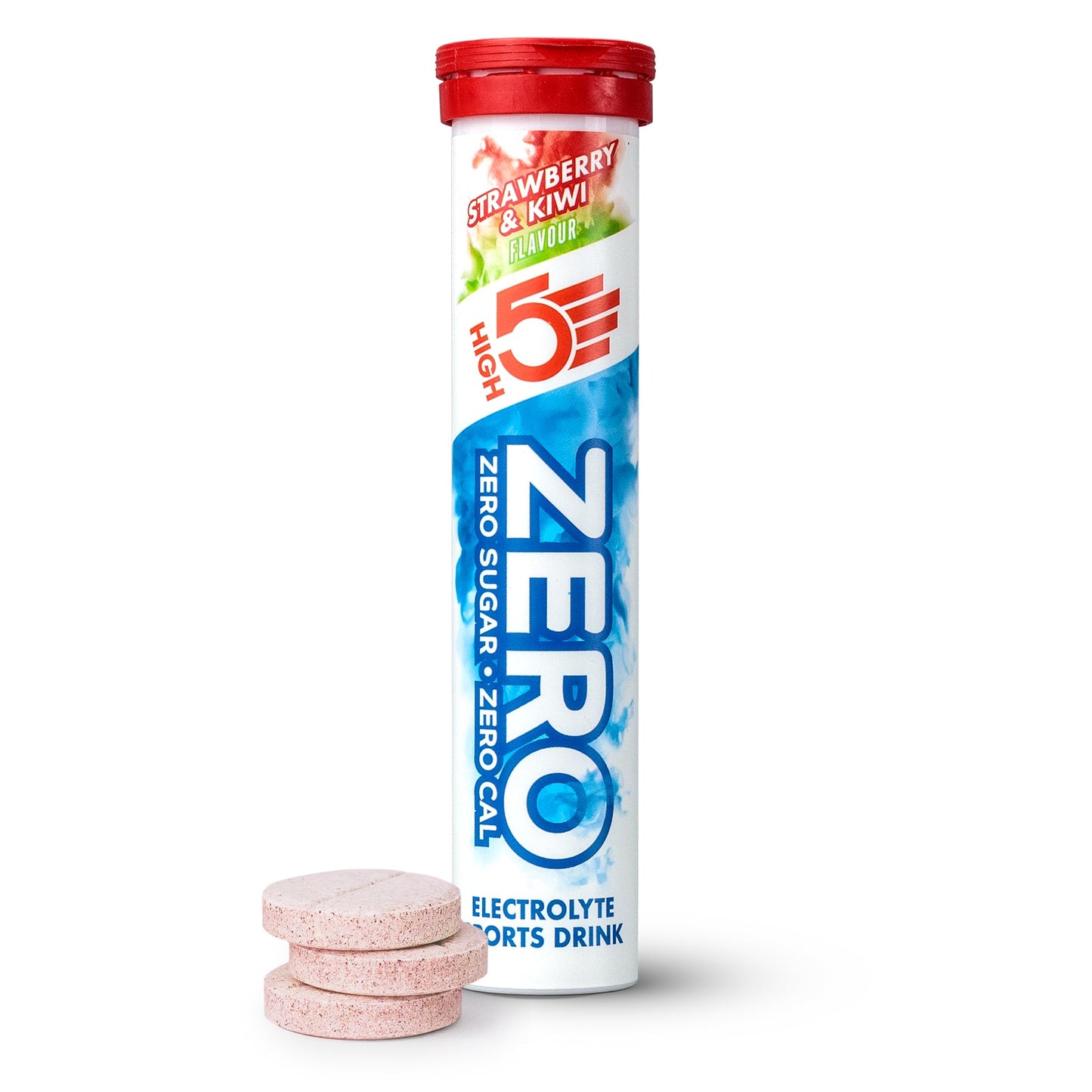 HIGH5 ZERO Electrolyte Tablet - Hydration Tablets Enhanced with Vitamin C - 0 Calories & Sugar Free - Boost Hydration, Performance & Wellness - Berry, 20 Tablets (20x, Pack of 1)