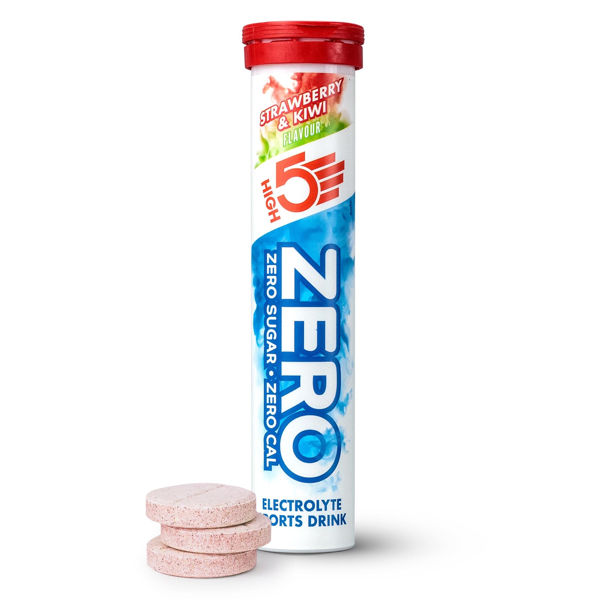 HIGH5 ZERO Electrolyte Tablet - Hydration Tablets Enhanced with Vitamin C - 0 Calories & Sugar Free - Boost Hydration, Performance & Wellness - Berry, 20 Tablets (20x, Pack of 1)