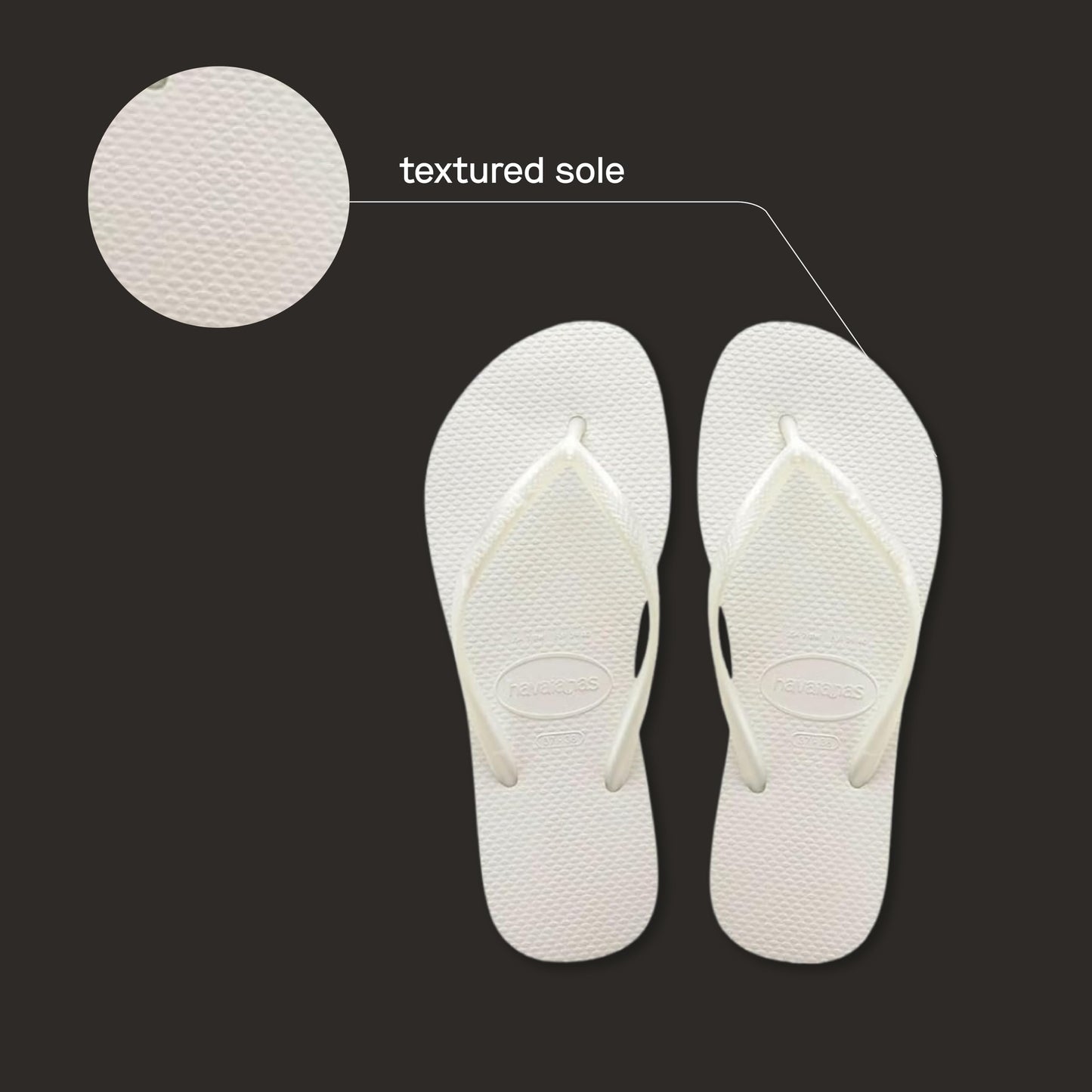 Havaianas - Slim, Stylish, Durable and Versatile Flip-Flops, with Textured Sole for Grip and Support, Women