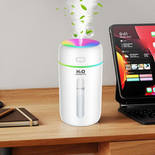 KISSLEAF Mini Room Humidifier 250ml for Bedroom, Children's Room, Plants, 15 H Lonue Duration 28 dB Silent Baby Air Humidifier