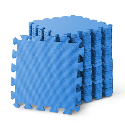 Foam Baby Play Mat (29x29cm) – Thick & Soft EVA Foam Interlocking Floor Tile Matting for Children – Large Multi Colour, Safe & Comfortable 7mm Thick Play Flooring (9pc)