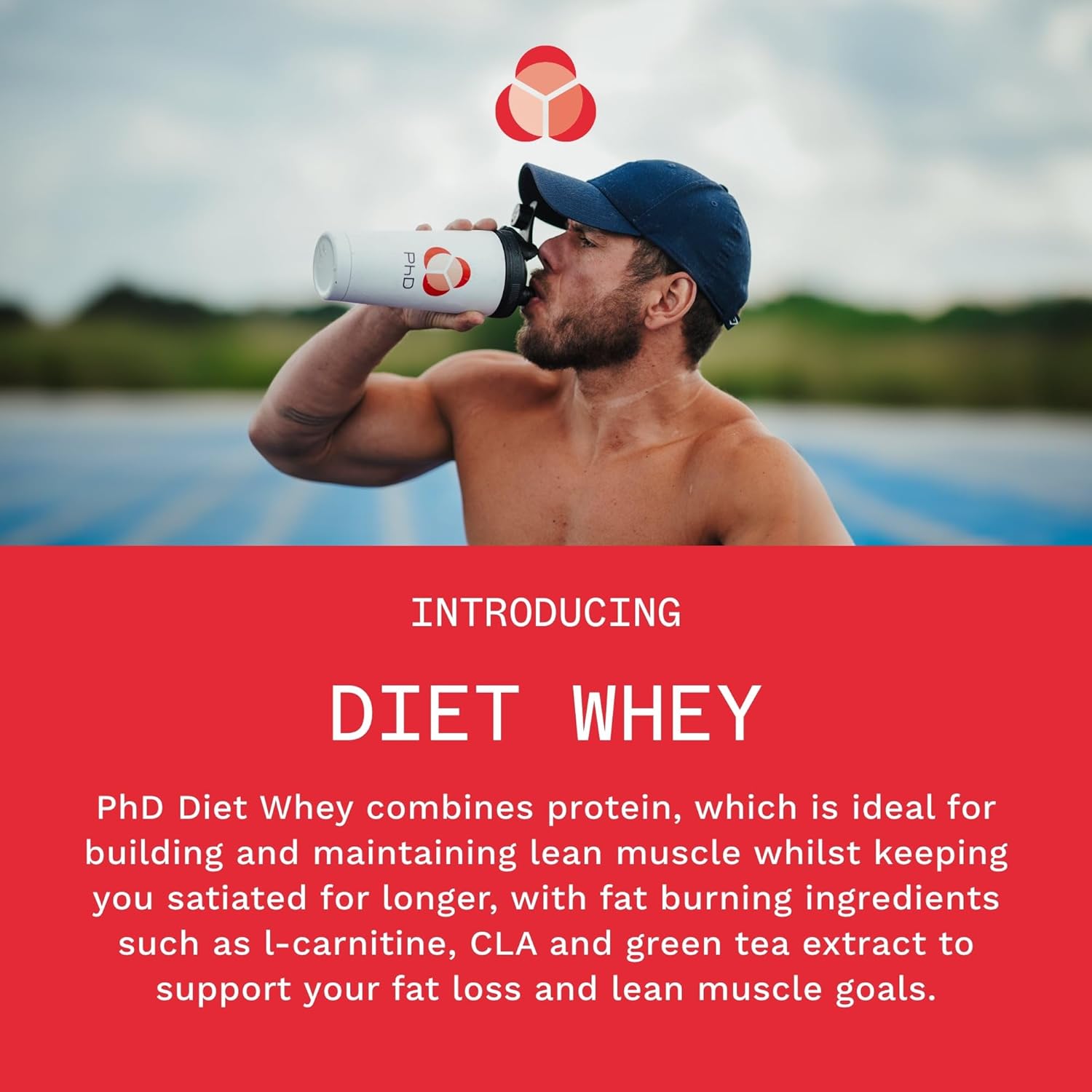 PhD Nutrition Diet Whey Low Calorie Protein Powder, Low Carb, High Protein Lean Matrix, Chocolate Peanut Butter Protein Powder, High Protein, 40 Servings Per 1 kg Bag