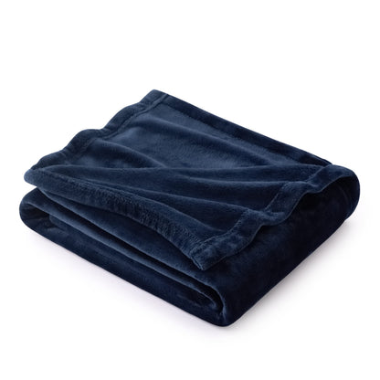 Bedsure Fleece Blanket for Bed - Soft Cosy Fluffy Throw Blankets, Warm Large Throws for Audlts, Teal, 220x240 cm