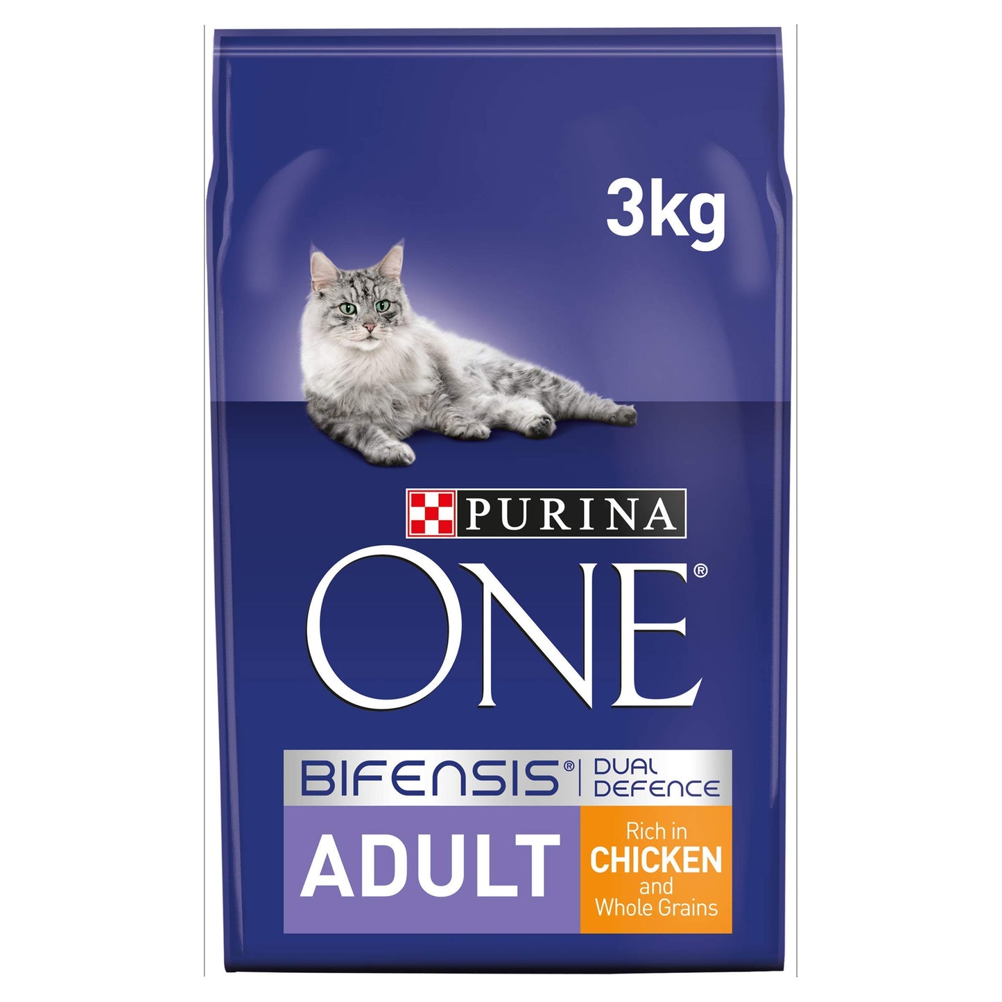 Purina ONE Adult Dry Cat Food Rich in Chicken 6kg, Packaging may vary