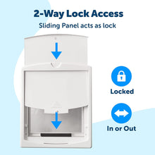 PetSafe Staywell, Convenient, Original 2 Way Pet Door, Fast Installation, Easy fitting, 2 Way Locking, Cat Flap for All Pets – Small - White
