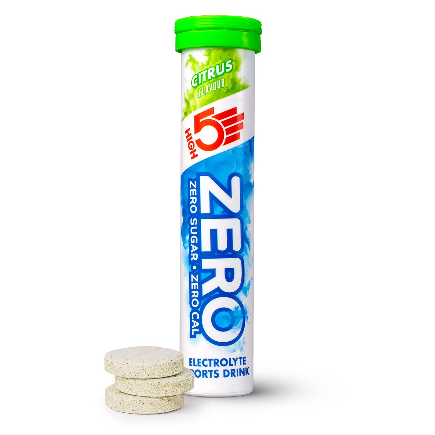 HIGH5 ZERO Electrolyte Tablet - Hydration Tablets Enhanced with Vitamin C - 0 Calories & Sugar Free - Boost Hydration, Performance & Wellness - Berry, 20 Tablets (20x, Pack of 1)