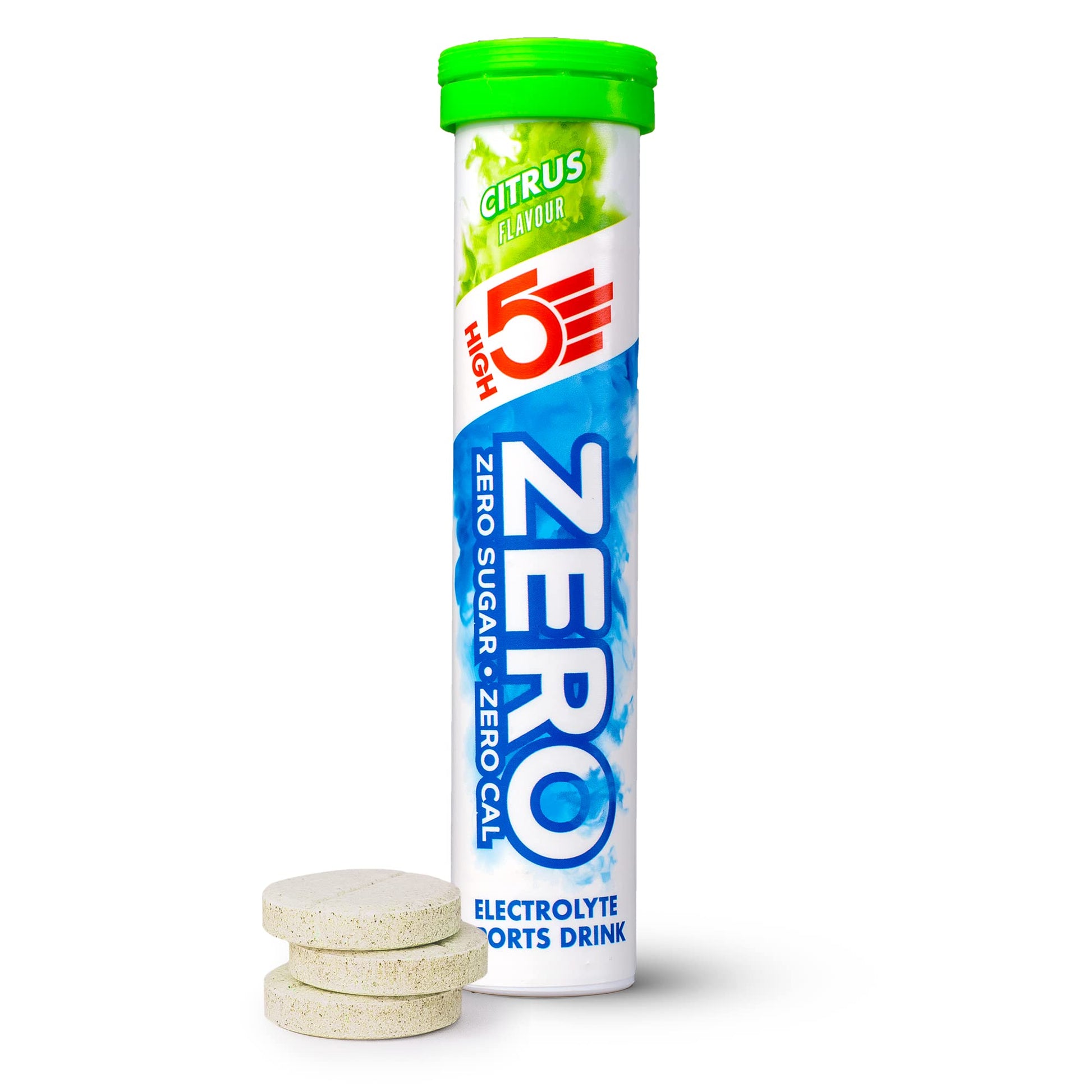 HIGH5 ZERO Electrolyte Tablet - Hydration Tablets Enhanced with Vitamin C - 0 Calories & Sugar Free - Boost Hydration, Performance & Wellness - Berry, 20 Tablets (20x, Pack of 1)