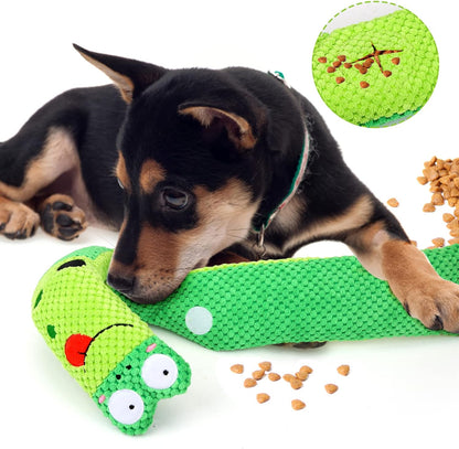TUGME Squeak Dog Toys Stress Release Game For Boredom Dog Puzzle Toy IQ Training Snuffle Toys Foraging Instinct Training Suitable For Small Medium And Large Dogs