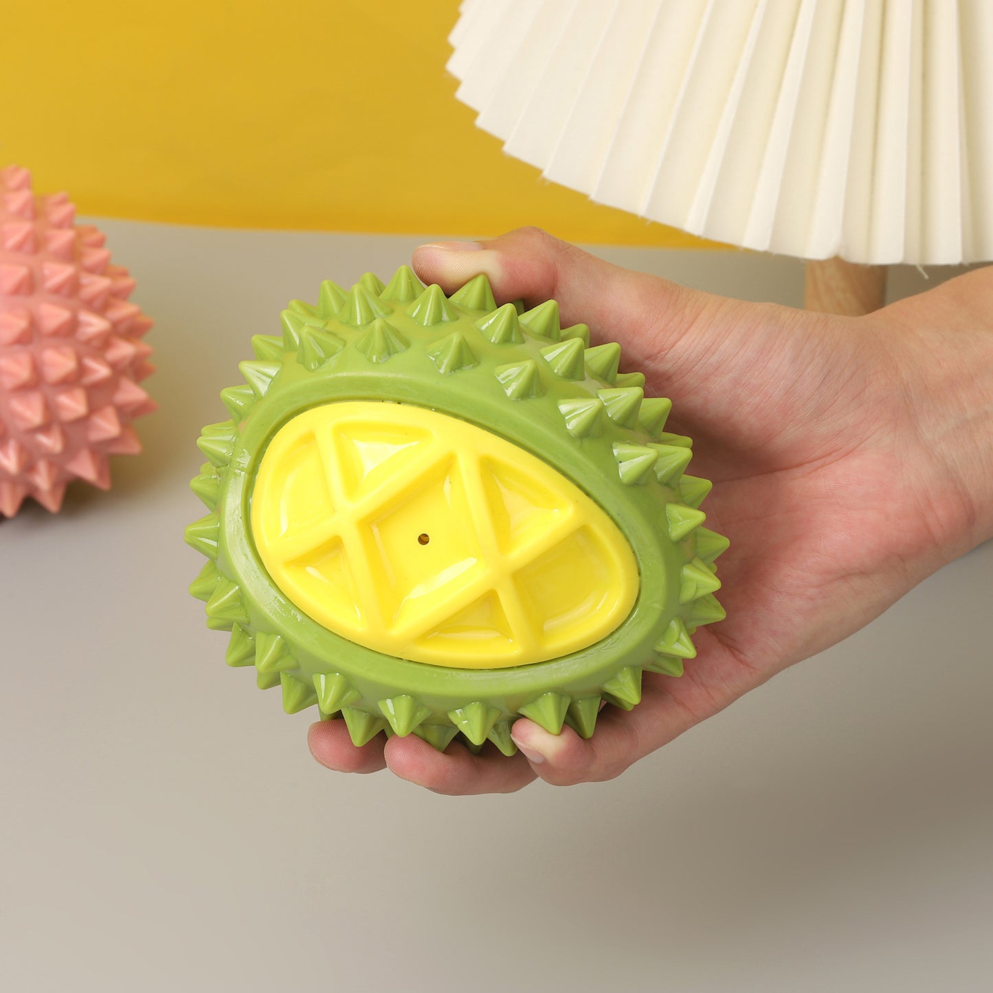 TUGME Durian Shaped Sounding Chew Toy