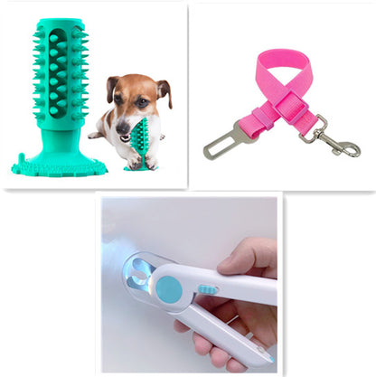 TUGME Teeth Cleaning Dog Toothbrush Sucker Molar Stick Dog Bite Toy
