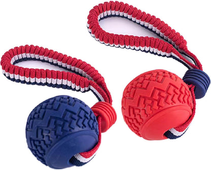 Dog Ball With Rope Toy Ball On A Rope Dog Toy For Medium And Small Dog Tough Rope Toy Non Toxic And Durable Dog Balls Toys