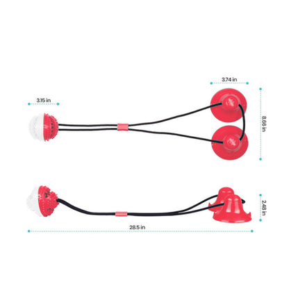 TUGME Suction Cup Molar Toy Chewing Bite Leaking Toy