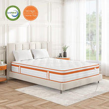 TeQsli Single Mattress 3FT, 10 Inch Gel Memory Foam 7 Zone Orthopedic Single Mattress Pocket Sprungs Wave Foam Hybrid - Medium Firm Motion - Isolation 90x190x25 cm