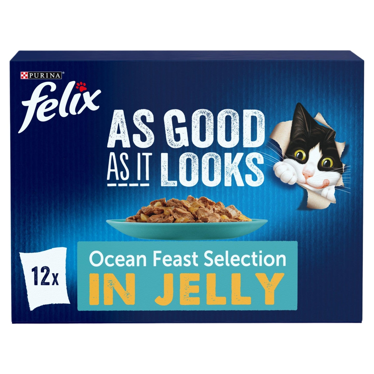 FELIX Original Mixed Selection in Jelly Wet Cat Food 40x85g