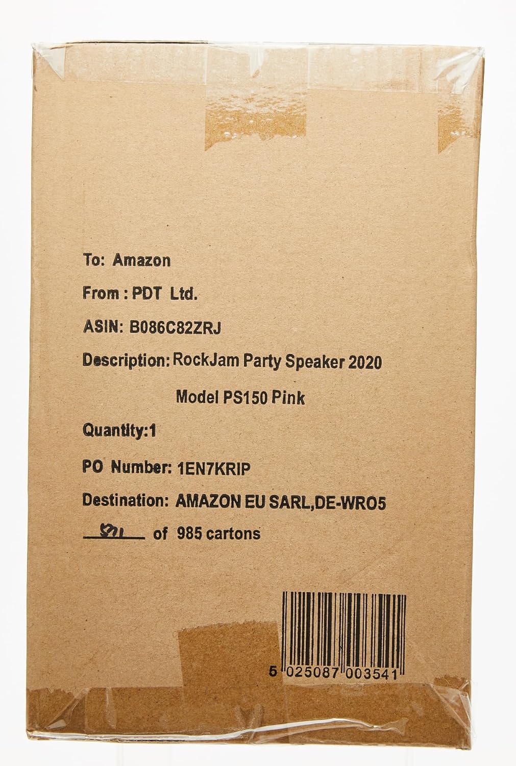 RockJam 10-Watt Rechargeable Bluetooth Karaoke Machine with Two Mics, Lightshow & Voice Effects