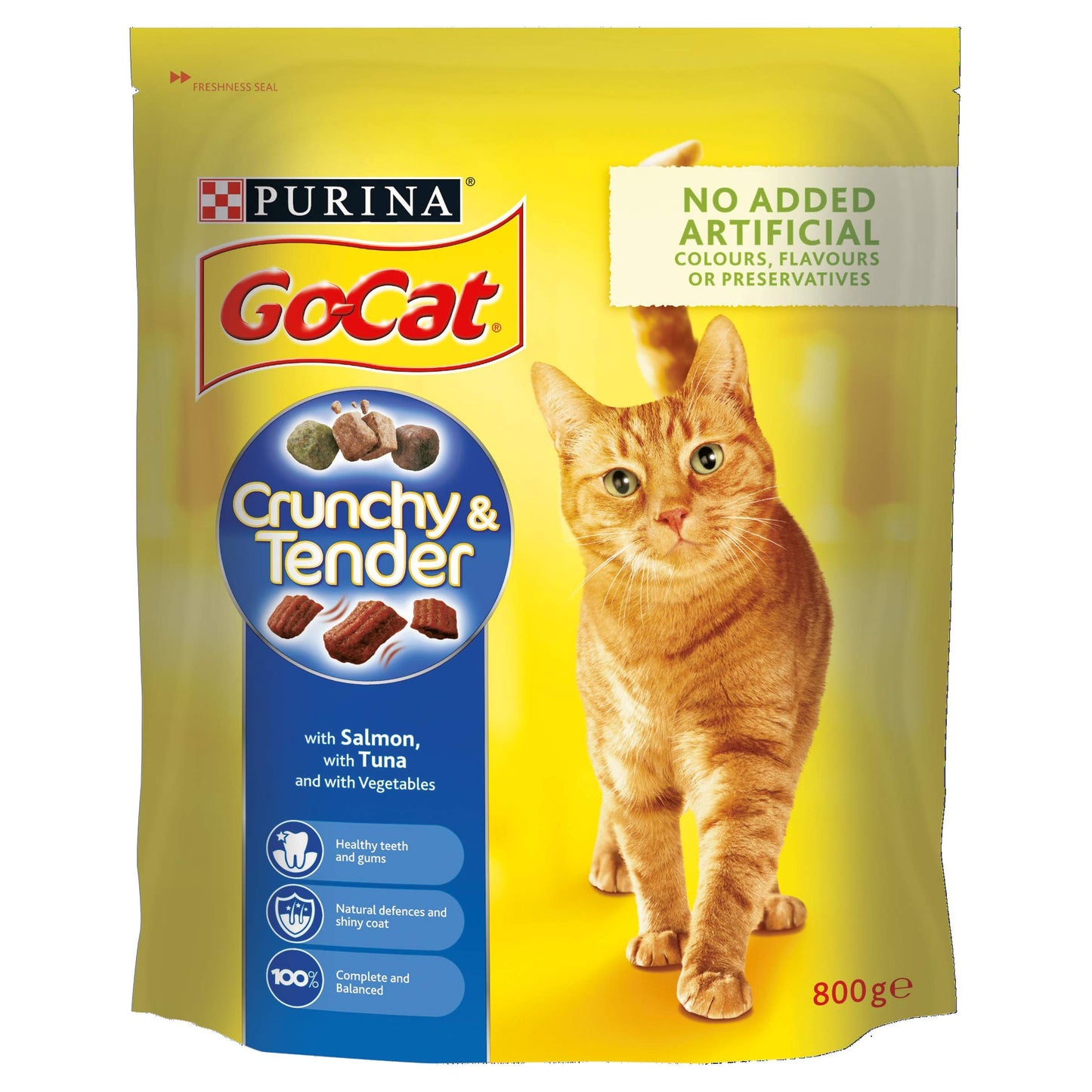 Go-Cat Adult Chicken & Duck Dry Cat Food 10kg (Packaging may vary)
