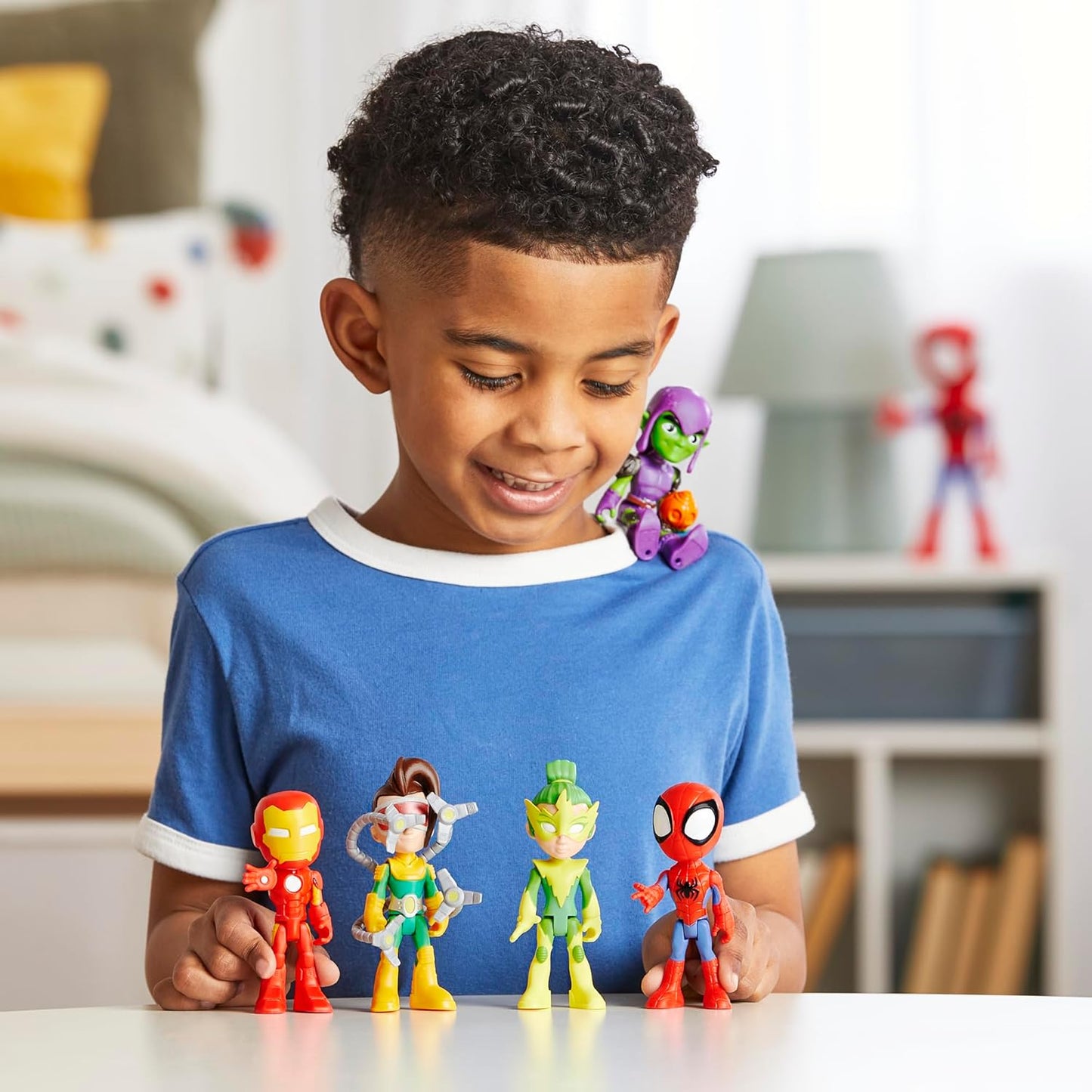 Marvel Spidey and His Amazing Friends, Friends & Foes Pack, Action Figure Set