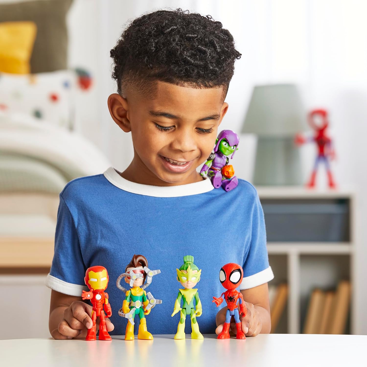 Marvel Spidey and His Amazing Friends, Friends & Foes Pack, Action Figure Set
