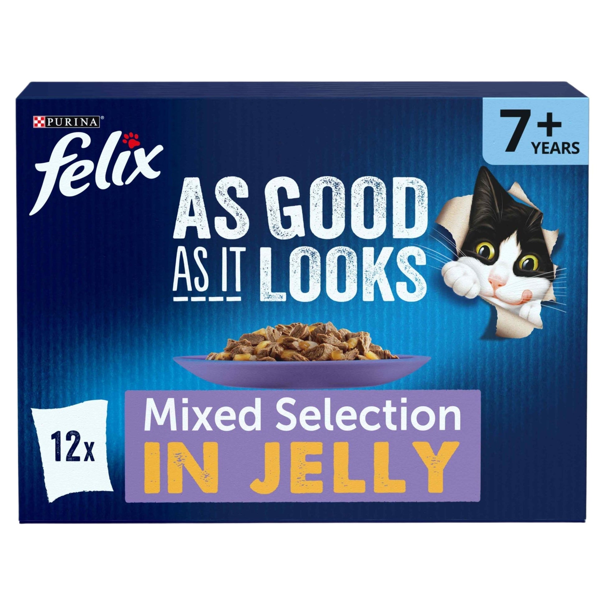 FELIX Original Mixed Selection in Jelly Wet Cat Food 40x85g