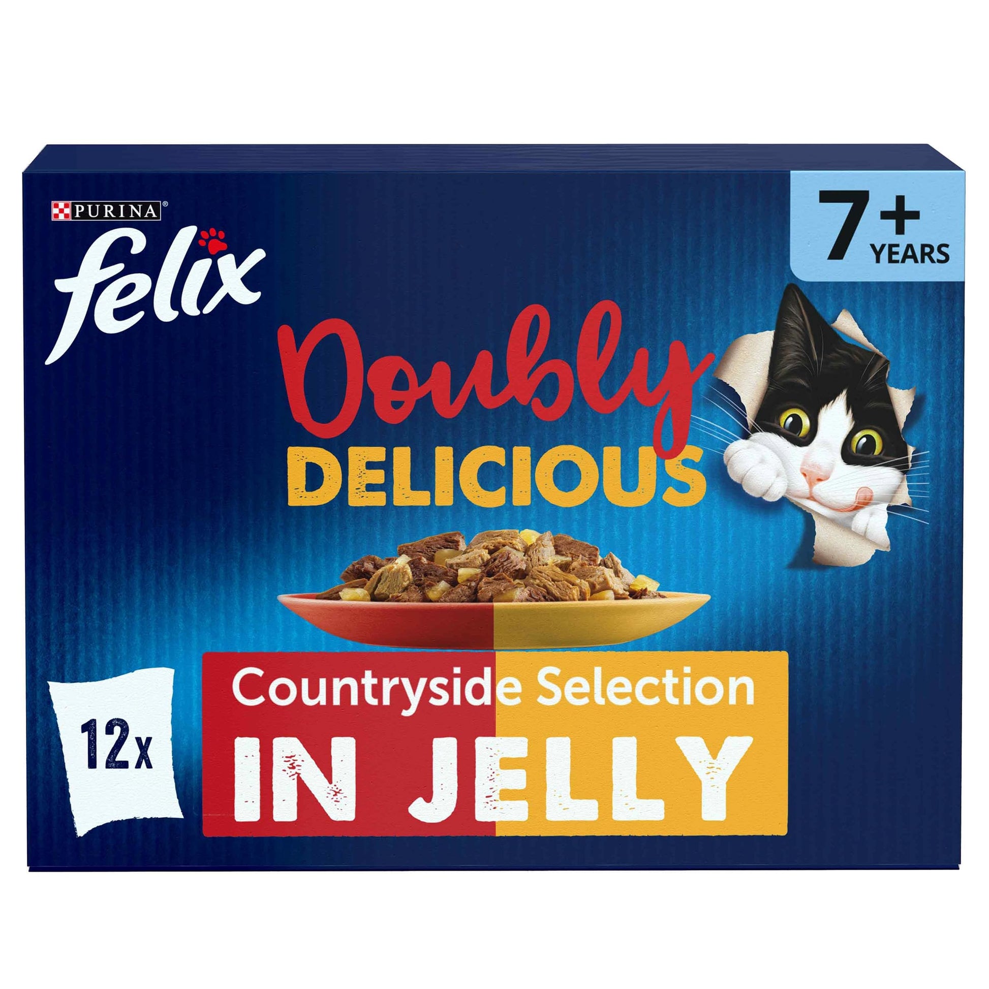 FELIX Original Mixed Selection in Jelly Wet Cat Food 40x85g