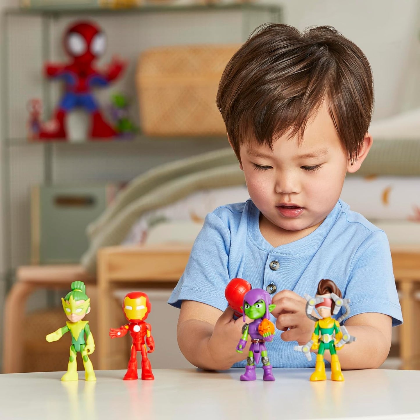 Marvel Spidey and His Amazing Friends, Friends & Foes Pack, Action Figure Set