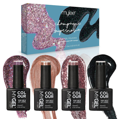 Mylee Gel Nail Polish 10ml [Vintage Rose] UV/LED Soak-Off Nail Art Manicure Pedicure for Professional, Salon & Home Use [Autumn/Winter 2022] - Long Lasting & Easy to Apply