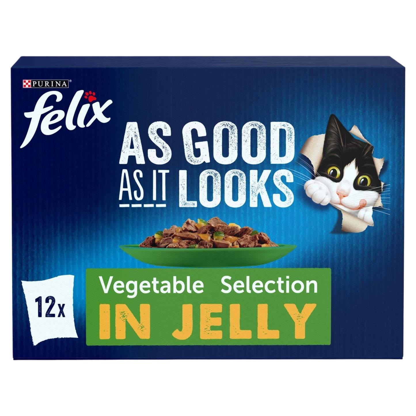 FELIX Original Mixed Selection in Jelly Wet Cat Food 40x85g