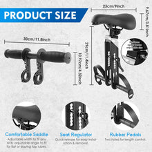 Kids Bike Seats with Bike Handlebars, Safe Child Front Seat Comfortable Front Mounted Bicycle Seats for Children 2-6 Years (up to 30kg) Fits All Mountain Bikes