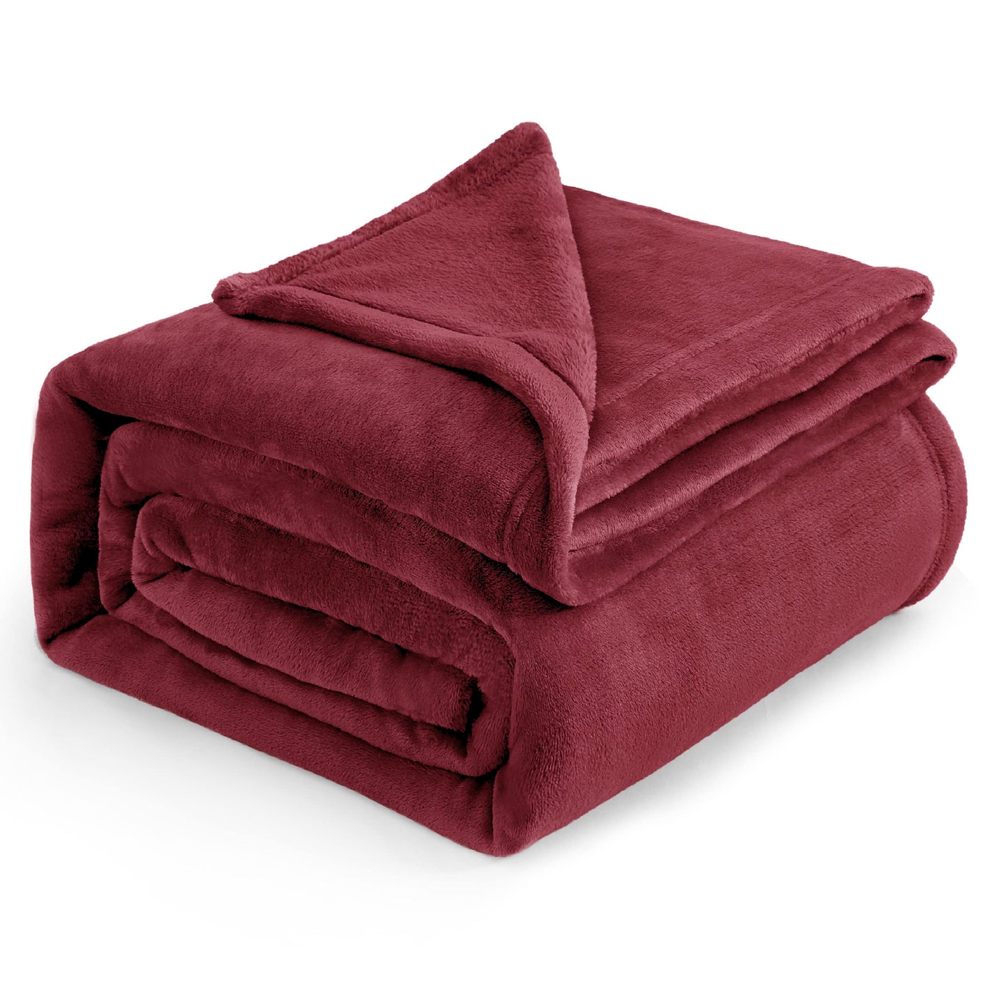 Bedsure Fleece Blanket for Bed - Soft Cosy Fluffy Throw Blankets, Warm Large Throws for Audlts, Teal, 220x240 cm