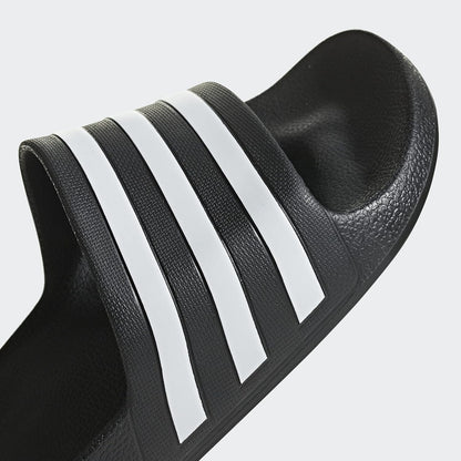 adidas Unisex Adilette Aqua Slides, Core Black/Cloud White/Core Black, 8 UK