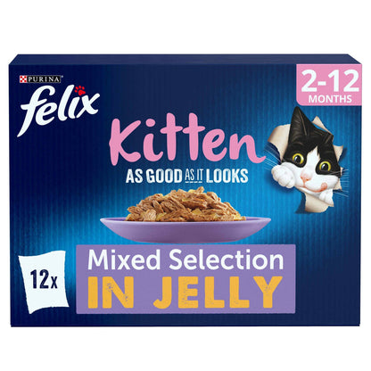 FELIX Original Mixed Selection in Jelly Wet Cat Food 40x85g
