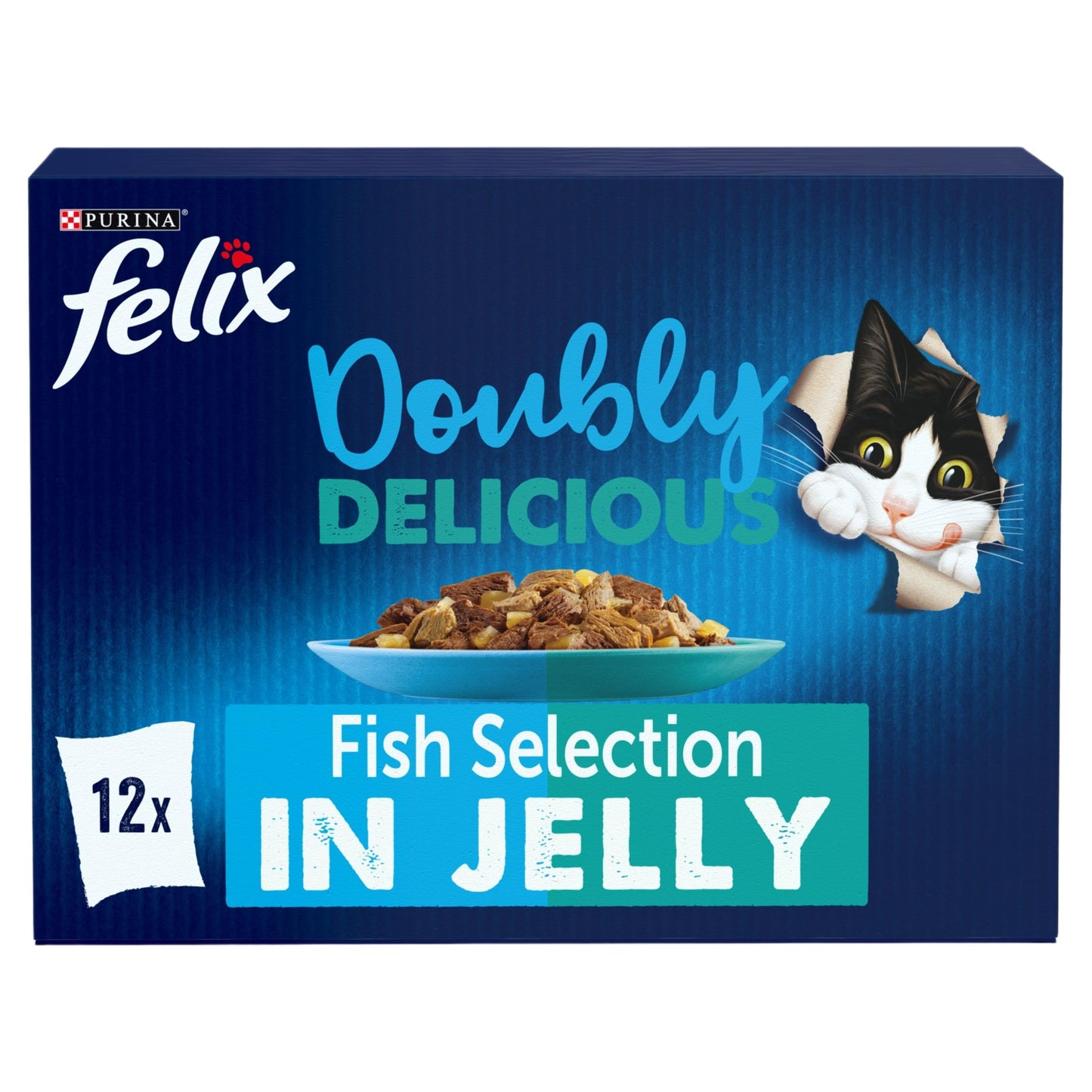 FELIX Original Mixed Selection in Jelly Wet Cat Food 40x85g