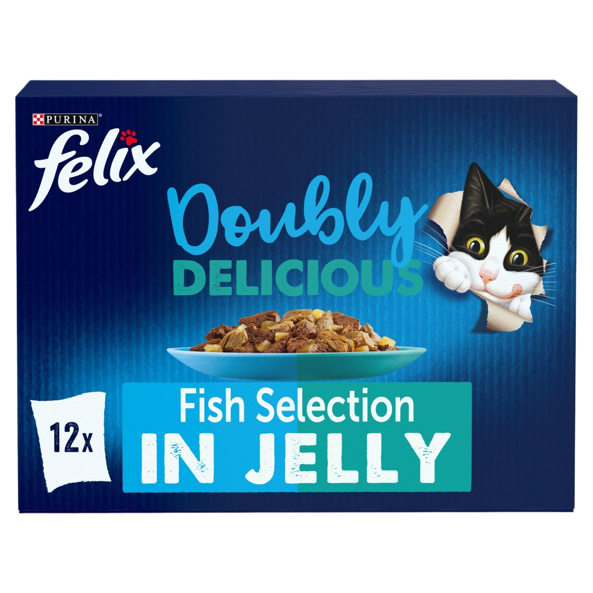 FELIX Original Mixed Selection in Jelly Wet Cat Food 40x85g